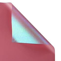 Индийский Красный 20 листы водонепроницаемой подарочной упаковочной бумаги, квадратный, сложенный букет цветов украшение оберточной бумаги, Индийская красная, 600x600 мм