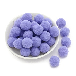 Medium Purple Polyester Ball, Costume Accessories, Clothing Accessories, Round, Medium Purple, 10mm, 288pcs/bag