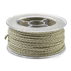 Темный Морско-зеленый 20м нейлоновый витой круглый шнур, для изготовления лямок для сумок, темно-зеленый, 2 мм, около 21.87 ярдов (20 м) / рулон