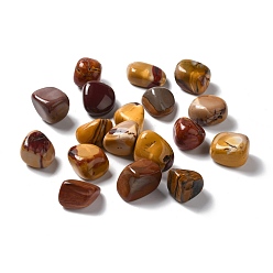 Mookaite Natural Mookaite Beads, No Hole, Nuggets, Tumbled Stone, Vase Filler Gems, 16~36x12~30.5x3.5~25mm