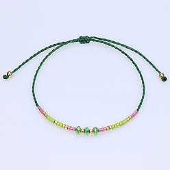 5 Miyuki Crystal Beaded Bracelet - Original European Style Handmade Design