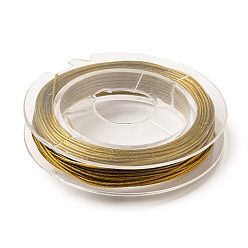 Шоколадный Проволока для тигра, нержавеющая сталь с нейлоновым покрытием, цвет шоколада, 22 калибр (0.6 мм), около 32.8 футов (10 м) / рулон