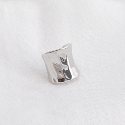 Platinum one Шикарные женские серьги из сплава – стиль минимализм, уникальная индивидуальность и универсальный дизайн