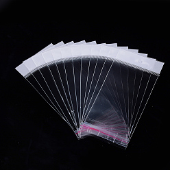 Clear OPP Cellophane Bags, Rectangle, Clear, 15x7cm, Unilateral Thickness: 0.045mm, Inner Measure: 10.3x7cm