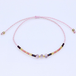 3 Miyuki Crystal Beaded Bracelet - Original European Style Handmade Design