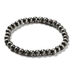 Серебро Браслет ручной работы из бисера в западном стиле с шелковистой кисточкой в стиле ретро и жемчугом навахо для мужчин и женщин