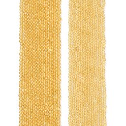 Светло-хаки Стеклянные бусины, граненые, рондель, светлый хаки, 2.9~3.3x2 мм, отверстие : 0.8 мм, около 135~140 шт / нитка, 32~34 см