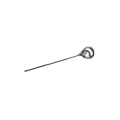Silver Twisted Hairpin Metal Pearl Hair Clip Hairpin for Daily Use - Modern, Simple, Versatile Hair Accessory.