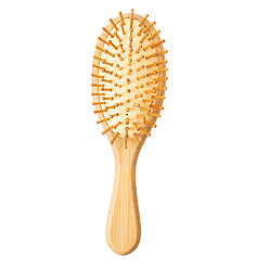 Xiao Yuan Natural Bamboo Hairbrush with Air Cushion for Smooth Styling and Massage