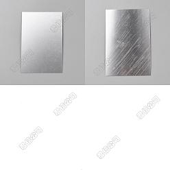 (52) Непрозрачная лаванда 10шт. 2цветные алюминиевые заготовки для термотрансферной печати, индикаторные пластины, разноцветные, 150x100x0.5 мм, 5 шт / цвет