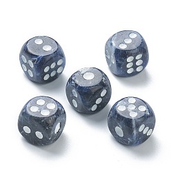 Содалитовое Натуральный содалита кабошоны, игральная кость, 15x15x15 мм