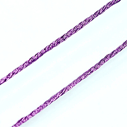 Purple Metallic Thread, Embroidery Thread, 9-Ply, Purple, 0.8mm, about 328.08 yards(300m)/roll