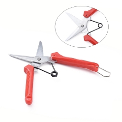 Red Steel Jewelry Pliers, Chain-Cutter Pliers, Platinum, Red, 185x56x15mm