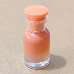 Light Salmon Candy Color Glass Empty Refillable Spray Bottles, Travel Essential Oil Perfume Containers, Light Salmon, 3.9x9.2cm, Capacity: 30ml(1.01fl. oz)
