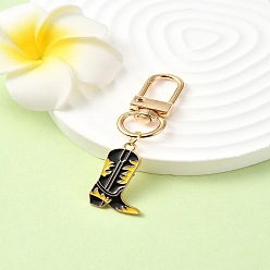 Shoes Ковбойская тема, подвеска из сплава с эмалью, украшения, с поворотными застежками сплава, обуви, 5.9 см