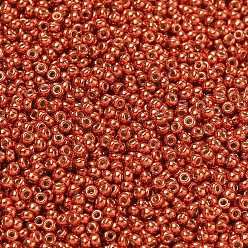 (RR4208) Duracoat Galvanized Berry Миюки круглые бусины рокайль, японский бисер, (rr4208) Duracoat оцинкованный ягодный, 11/0, 2x1.3 мм, отверстие : 0.8 мм, Около 5500 шт / 50 г