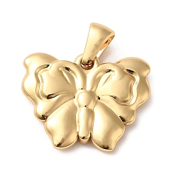 Golden 304 Stainless Steel Pendants, Butterfly Charms, Golden, 16x20.5x3mm, Hole: 6x3mm
