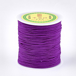 Blue Violet Nylon Thread, Blue Violet, 1.5mm, about 120.29 yards(110m)/roll