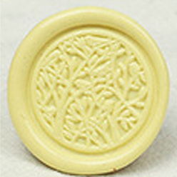 Шампанско-Желтый Частицы сургуча, для ретро печать печать, восьмиугольник, шампанское желтый, размер бутылки: 40x34 мм, о 45шт / бутылка