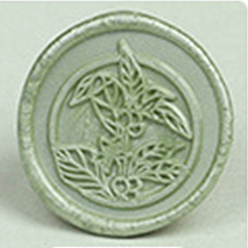 Темный Морско-зеленый Частицы сургуча, для ретро печать печать, восьмиугольник, темно-зеленый, размер бутылки: 40x34 мм, о 45шт / бутылка