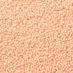 Фора Цилиндрический бисер, матового цвета, единый размер, оранжевые, 2x1.3~1.5 мм, отверстие : 0.8~1 мм, около 40000 шт / упаковка, 450 г / мешок