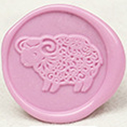 Фламинго Частицы сургуча, для ретро печать печать, восьмиугольник, фламинго, размер бутылки: 40x34 мм, о 45шт / бутылка