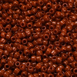 (46L) Opaque Terra Cotta Тохо 8/0 круглые бусины, японский бисер, (46 l) непрозрачная терракота, 3 мм, отверстие : 1 мм, Около 1111 шт / 50 г