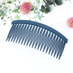 Navy blue Minimalist Square 21-Tooth Hair Clip for Students with Non-Slip Grip and Frizz Control
