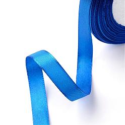 Azul Día de san valentín cajas de regalos paquetes de una sola cara cinta de raso, Cinta de poliéster, azul, 1-1/2 pulgada (37 mm)