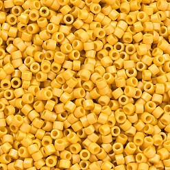 (DB2302) Matte Opaque Glazed Citron AB Бусины miyuki delica, цилиндр, японский бисер, 11/0, (db2302) матовый непрозрачный глазированный цитрон ab, 1.3x1.6 мм, отверстие : 0.8 мм, около 10000 шт / упаковка, 50 г / мешок