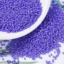 (DB0661) Dyed Opaque Bright Purple MIYUKI Delica Beads, Cylinder, Japanese Seed Beads, 11/0, (DB0661) Dyed Opaque Bright Purple, 1.3x1.6mm, Hole: 0.8mm, about 2000pcs/bottle, 10g/bottle