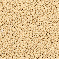 (RR493) Opaque Pear Миюки круглые бусины рокайль, японский бисер, 11/0, (rr 493) непрозрачная груша, 2x1.3 мм, отверстие : 0.8 мм, Около 50000 шт / фунт