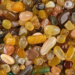 (52) Непрозрачная лаванда Окрашенные и нагретые шарики из натурального агата, без отверстия , самородки, разноцветные, 8~12 мм