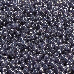 (455) Gold Luster Pale Wisteria Тохо 8/0 круглые бусины, японский бисер, (455) золотистый блеск бледной глицинии, 3 мм, отверстие : 1 мм, Около 1111 шт / 50 г