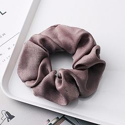 C150 Velvet-8 Silk Satin Colorful Hairband Headband Flower - 30 Colors, Versatile, Chic.