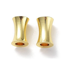 Золотой Экологичные латунные бусины, без кадмия и без свинца, бамбук совместное, золотые, 8x5 мм, отверстие : 3 мм