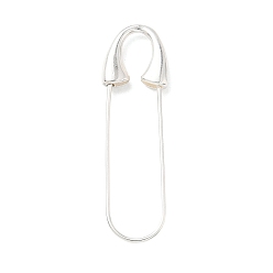 Серебро 925 Булавки для килта из стерлингового серебра, защитные броши, серебряные, 39x11x3 мм