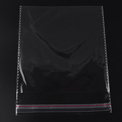Clear Rectangle OPP Cellophane Bags, Clear, 20x14x0.02cm, Inner Measure: 16x14cm