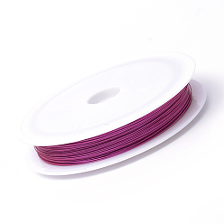 Camellia Tiger Tail Wire, Nylon-coated Stainless Steel, Camellia, 0.45mm, about 229.65 Feet(70m)/roll, 10 rolls/group