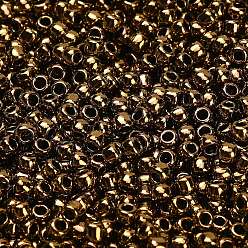 (223) Antique Bronze Тохо 8/0 круглые бусины, японский бисер, (223) античная бронза, 3 мм, отверстие : 1 мм, Около 1110 шт / 50 г