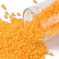 (148F) Ceylon Frost Peach Cobbler Тохо 11/0 круглые бусины, японский бисер, матовые, (148 f) цейлонский морозный персиковый сапожник, 11/0, 2.2 мм, отверстие : 0.8 мм, Около 1110 шт / 10 г