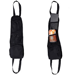 Black Car Seat Side Pocket, Multi-purpose Storage Bag, Mobile Bag Storage Storage Car Mounted Hanging Beverage Bag, Black, 42x14x2cm