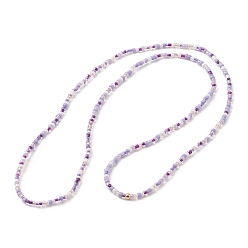 Средний Фиолетовый Ювелирные изделия из бусины на талии, цепь тела, цепочка на живот из бисера, бикини украшения для женщины девушки, средне фиолетовый, 770 мм