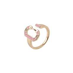 04 Gold Plated Devil Eye Ring for Women - Unique and Stylish Oil Drop Design