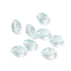 Нектар К 9 стекло, имитация Австрийские кристаллические шарики, граненые, овальные, нектар, 9x6x6 мм, отверстие : 1 мм