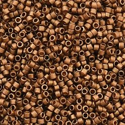 (DB0322L) Matte Metallic Lt. Bronze Бусины miyuki delica, цилиндр, японский бисер, 11/0, (db0322l) матовый металлик lt. бронза, 1.3x1.6 мм, отверстие : 0.8 мм, Около 100000 шт / 500 г