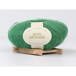 34 Emerald Nine-color bird mohair handmade diy crochet baby line fine wool group scarf hat sweater line