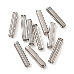 Light Grey Electroplate Glass Beads, Faceted, Rectangle, Light Grey, 19.5~20x4x4mm, Hole: 1mm