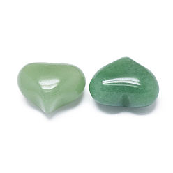 Green Aventurine Natural Green Aventurine Heart Palm Stone, Pocket Stone for Energy Balancing Meditation, 20~21x25~25.5x13~14mm