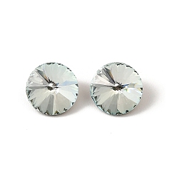 Свет Азора K 5 кабошоны из стеклянного страза, задние и задние, граненые, конус, горный хрусталь Риволи, свет Azore, 8x4 мм